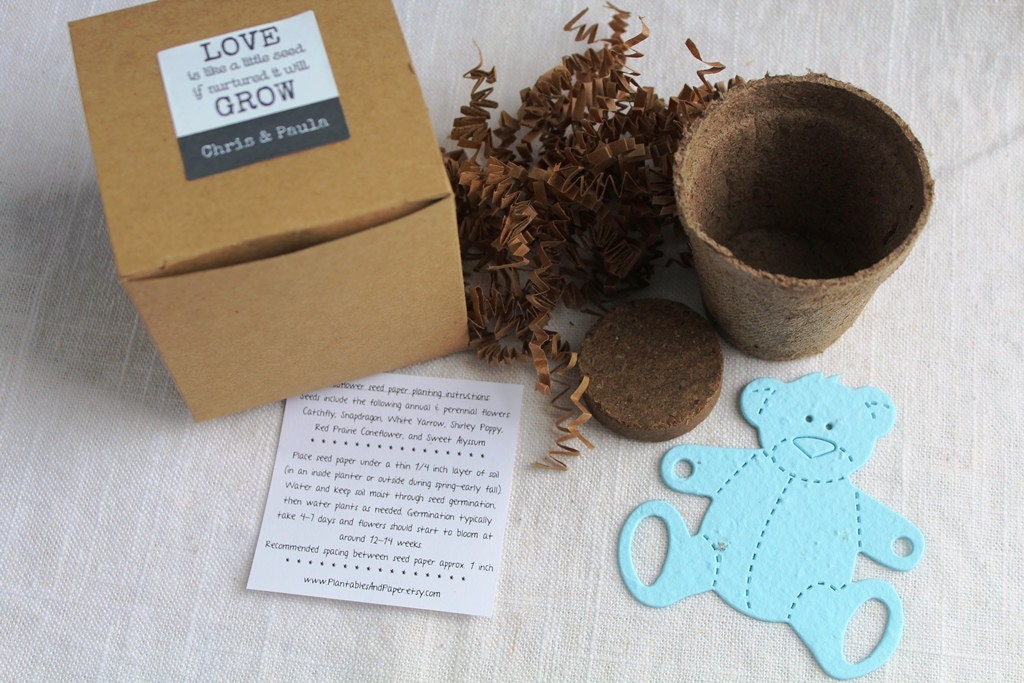 25 Seed Paper Airplanes from PlantablesAndPaper on Etsy Studio