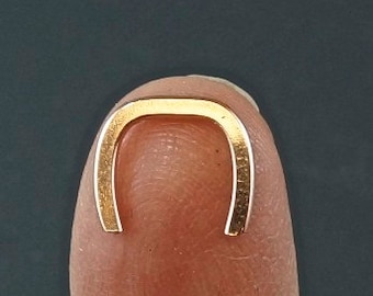 Septum Retainer 16 Gauge . Yellow Gold. Rose Gold. Niobium. Sterling Silver. Argentium Sterling