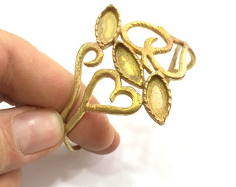 Purely Brass Johari Adjustable Ring - Brass main image 1