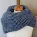 Knitting Pattern Oxford Hooded Cowl Pdf File