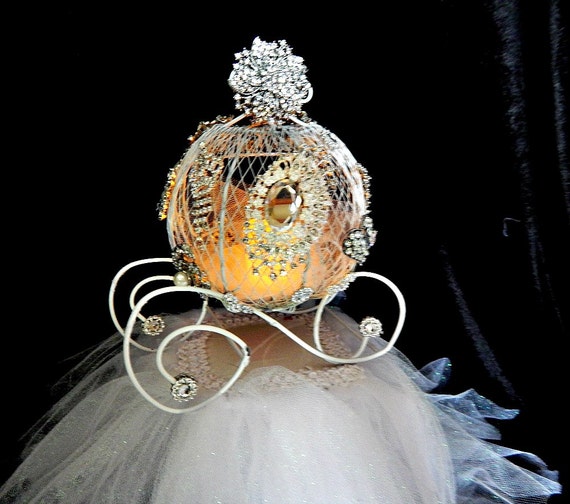Items Similar To Fairy Tale Wedding Cinderella Carriage Cinderella Carriage Centerpiece Themed Centerpieces
