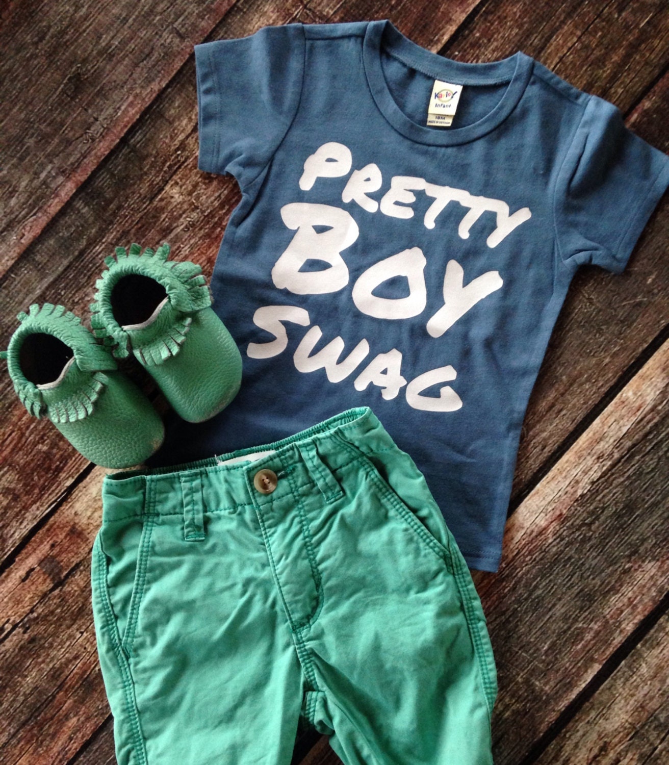 Pretty boy swag tshirt boys hipster funny shirt kids fashion