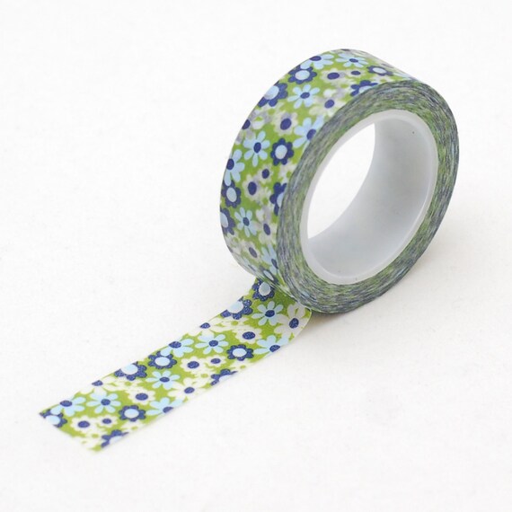 Japanese floral washi tape - Masking tape - Love My Tapes