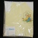 70s Soft Yellow Baby's Footed Pajama - Size 0 to 3 Months - Infants - Deadstock - Winter - Original Packaging - Children's - PJ's - 38640-1