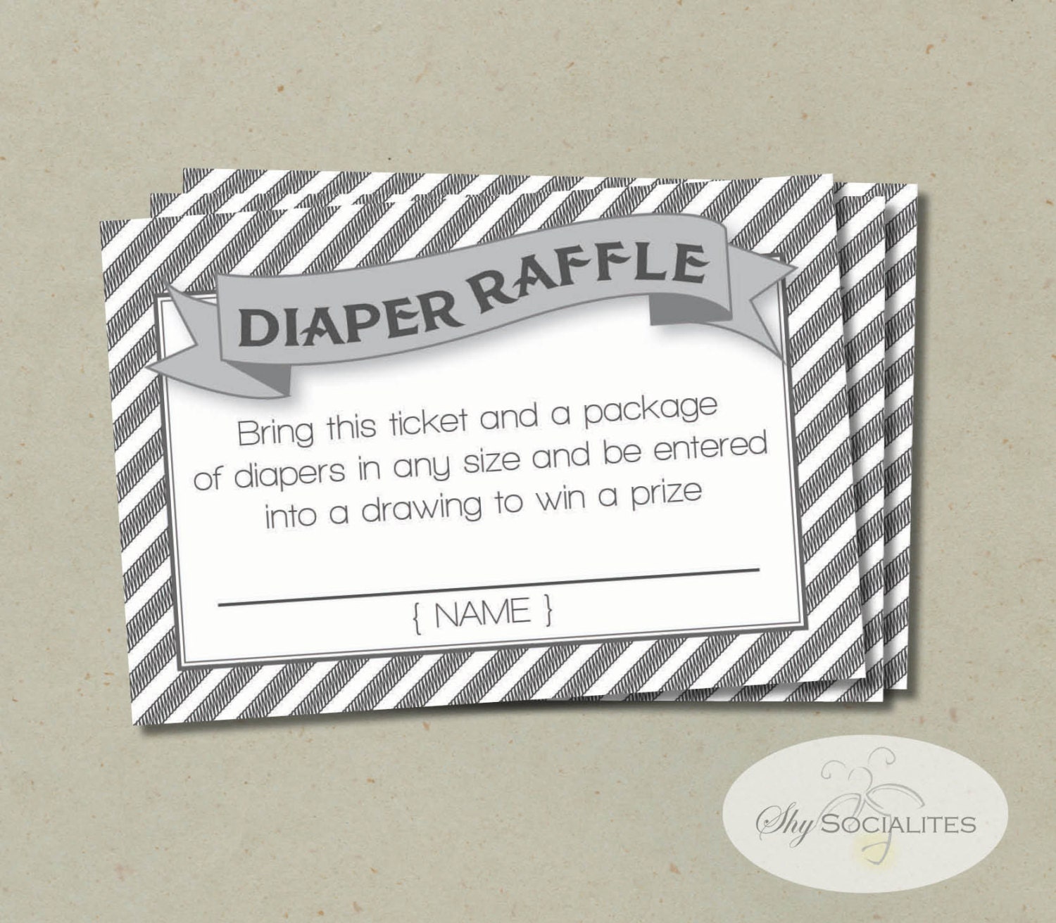 It's just a picture of Adorable Free Printable Diaper Raffle Tickets Black and White It is an image of Adorable Free Printable Diaper Raffle Tickets Black and White