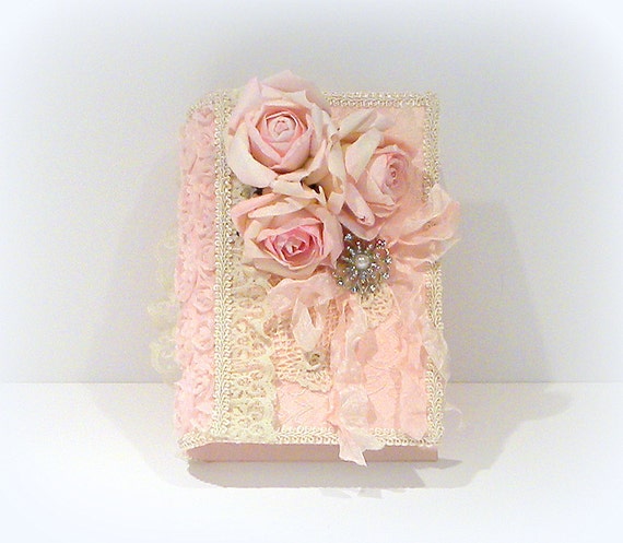 shabby chic book shabby chic decor altered book decorated shabby chic book shabby chic decor altered book decorated