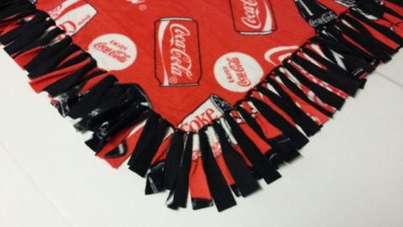 Coca-Cola Roll Up Travel Blanket Throw by Hitwear ...