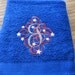 Ornamental swirl and curl Monogram whole set - machine embroidery monogram designs 4x4 and 5x7