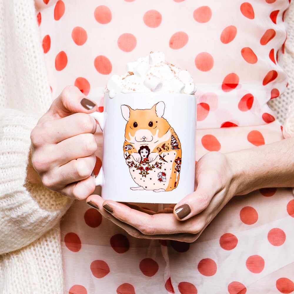 Hamster Pet Mug hamster birthday gift hamster wedding gift