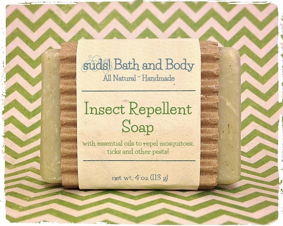 Insect Repellent Soap All Natural Soap Handmade Soap