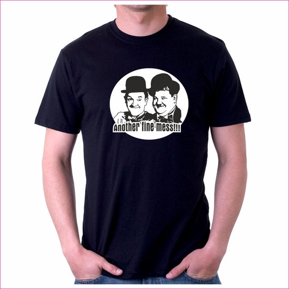 laurel and hardy tee shirts