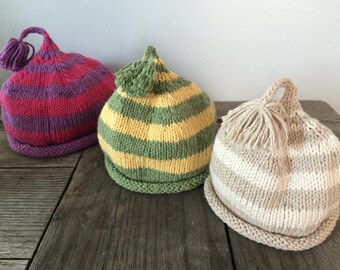 Josie Hat Pattern (PDF) - for newborns, baby and children