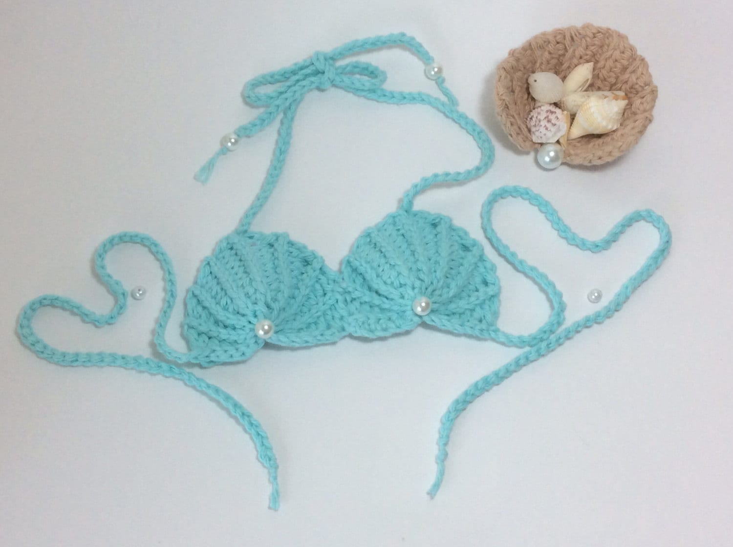 CROCHET PATTERN PDF pattern seashell mermaid top pattern