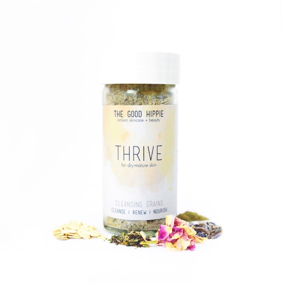 Cleansing Grains / Thrive. Allnatural facial by thegoodhippie