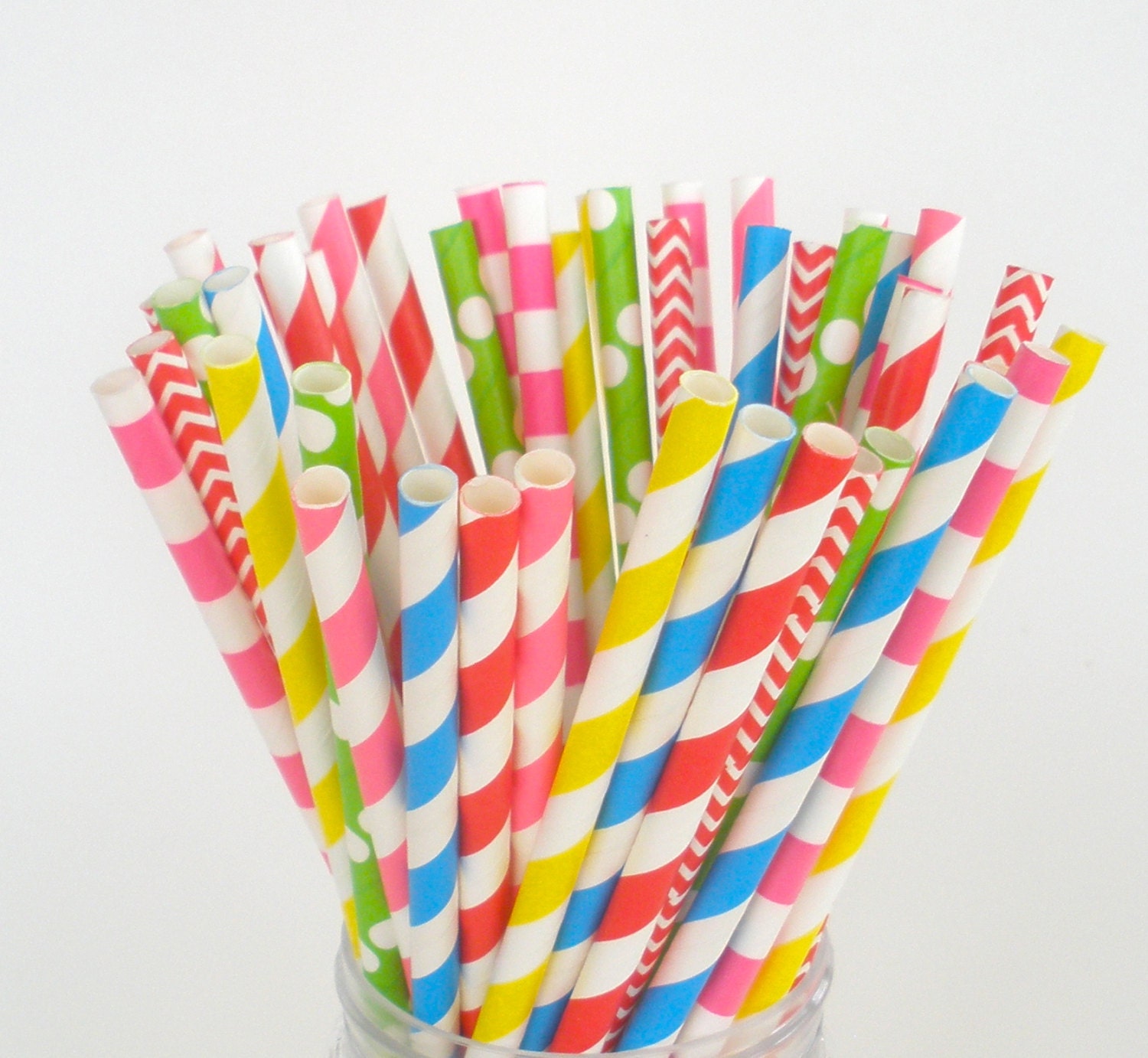 Paper Straws Minecraft Party Mix Paper Drinking Straws Green