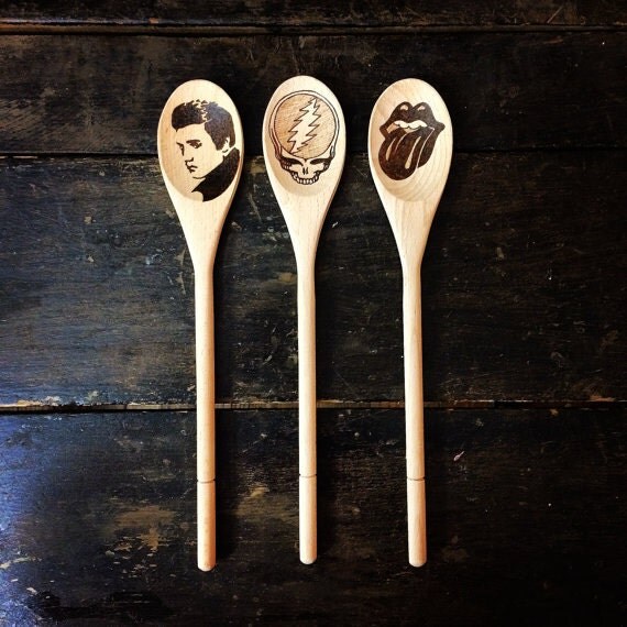 Grateful Dead Wooden Spoon Steal Your Face Jerry Garcia Dead