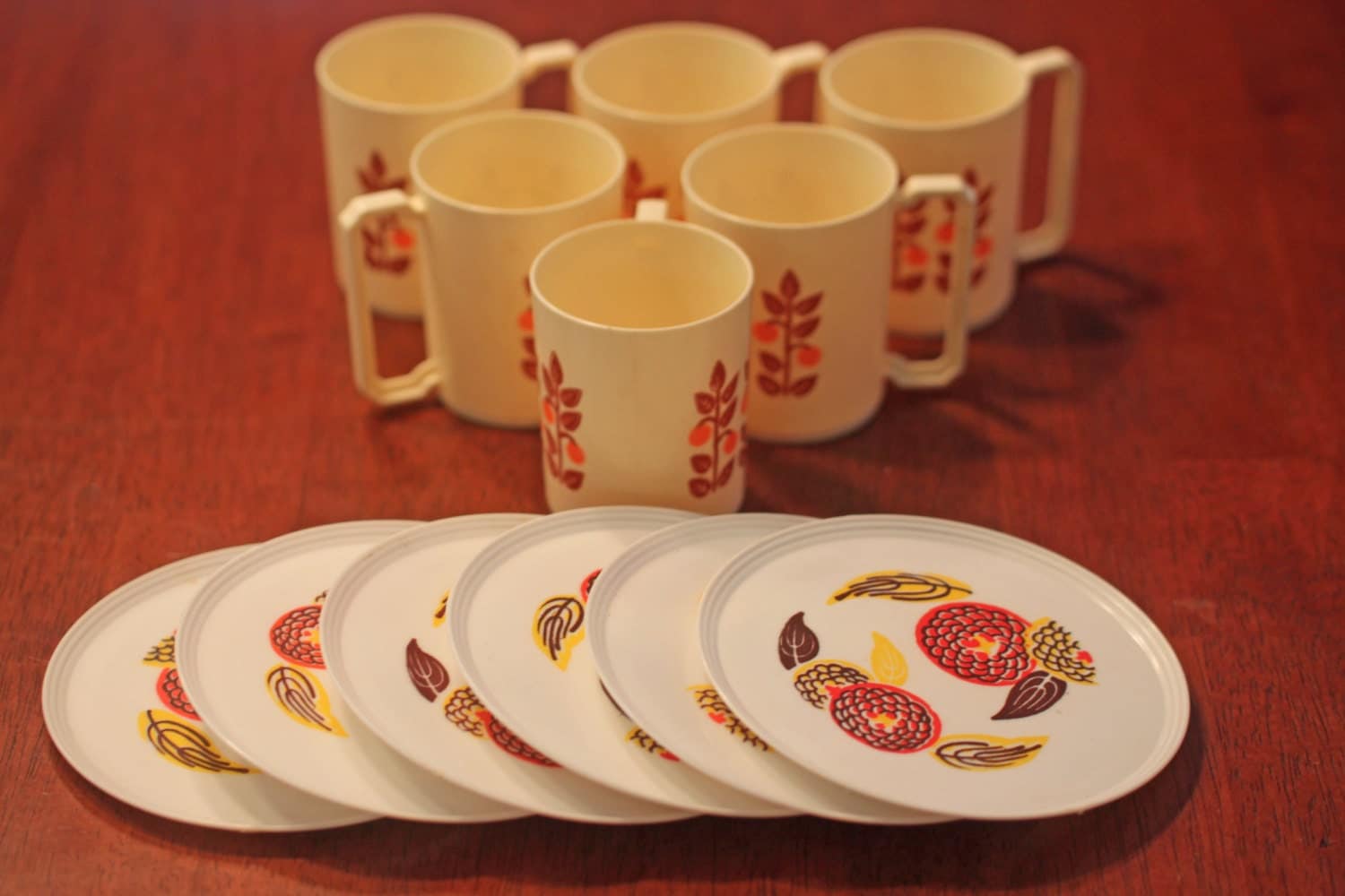 vintage plastic tea set