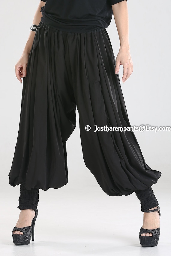 Glamourous Full Pleated Arabian Harem Pants by Justharempants