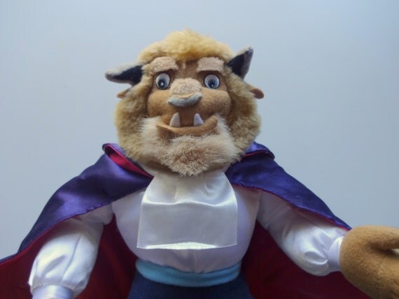 beauty and the beast stuffed