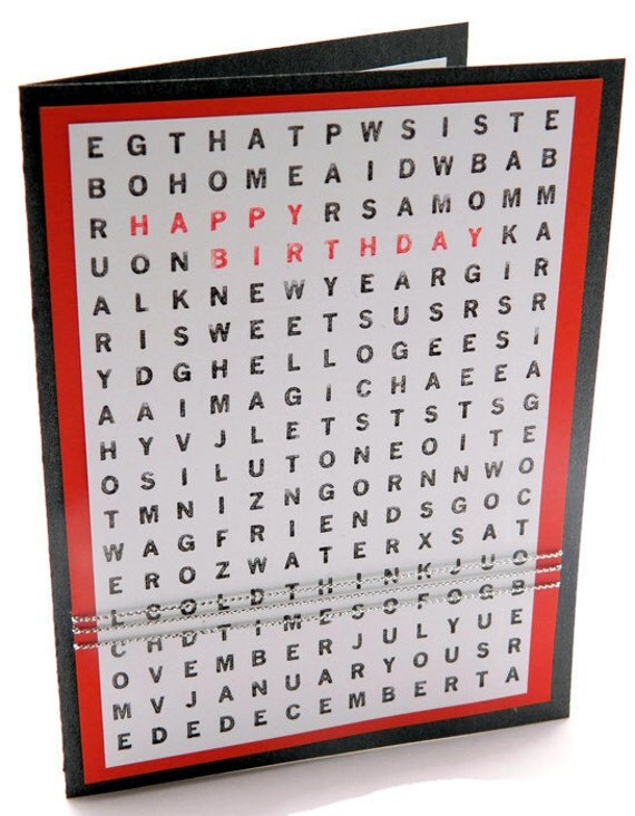 birthday card word search happy birthday greeting by