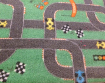 Child's toy car mat