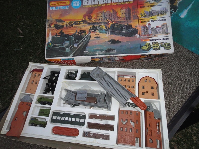 Beach Head Assault Playset from Matchbox 1976
