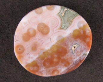 Ocean Jasper Medallion / Cabochon ETOJ326