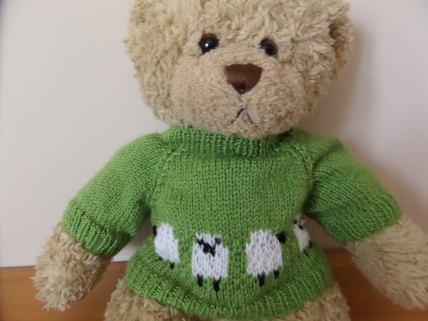 teddy bear sweater pattern