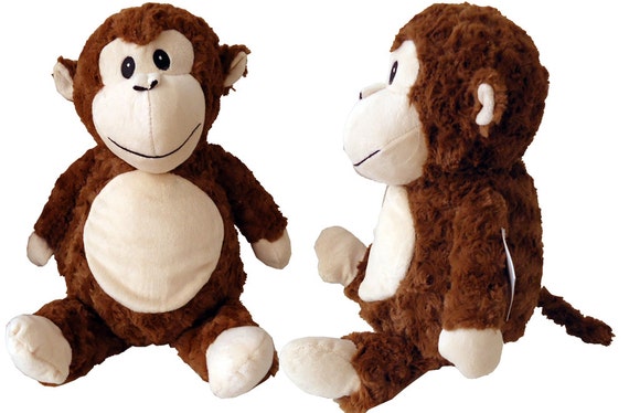 personalized stuffed monkey