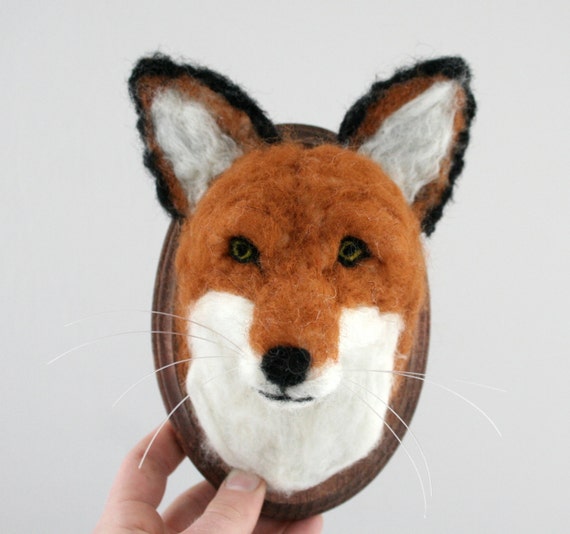 Faux Taxidermy Fox (Vulpes vulpes)