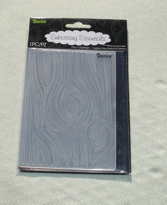 Wood Grain Embossing Folder by Darice