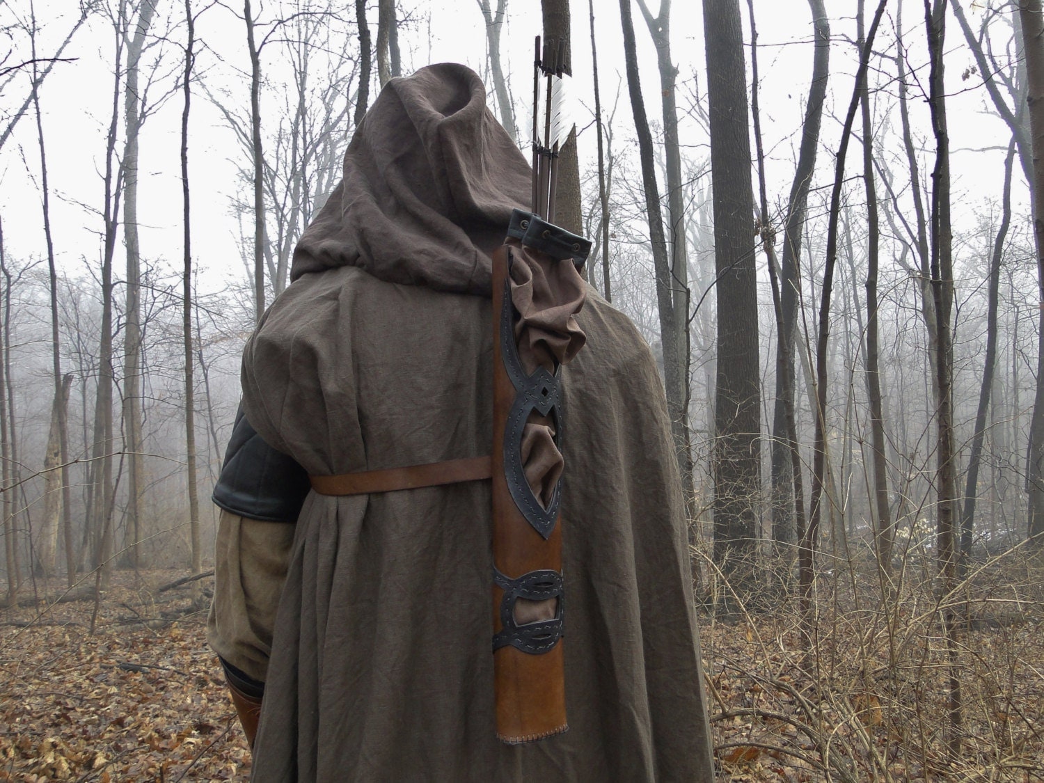 Ranger Leather Quiver Lord of the Rings Inspired by FolkOfTheWood