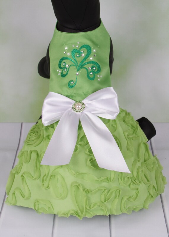 ST PATRICK'S DAY Dog Party Dress