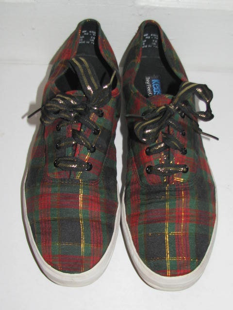 keds champion plaid