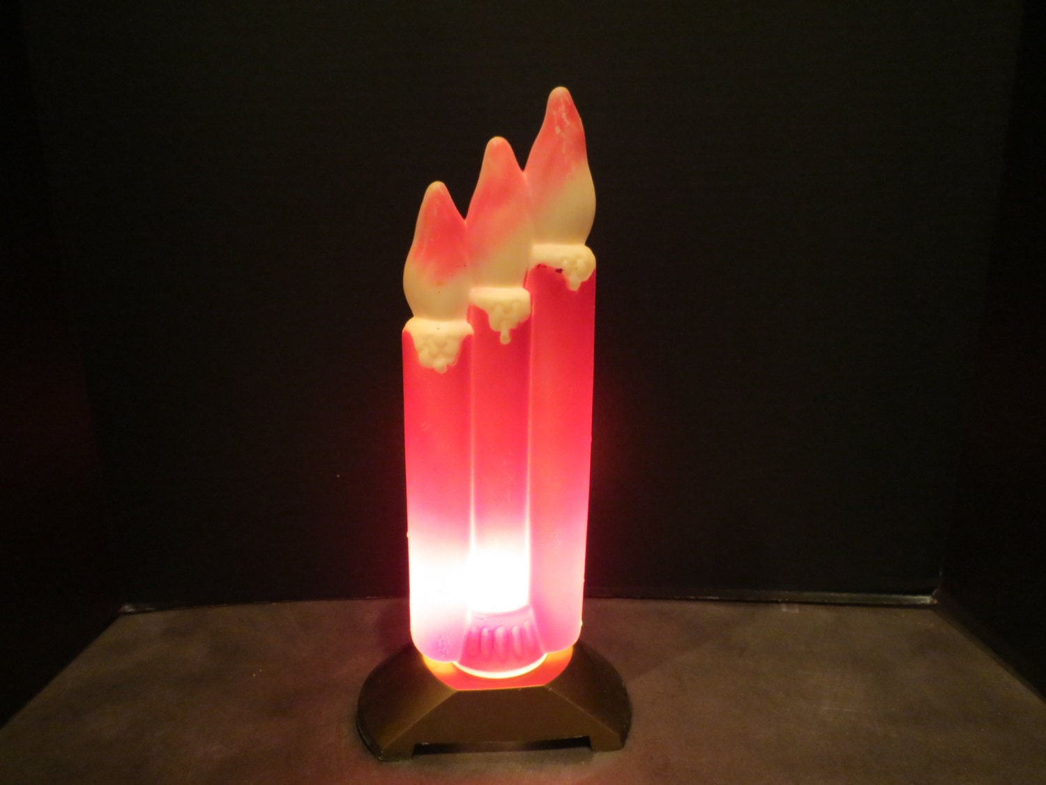 Blow Mold Christmas Candle Light Christmas Candle Light