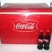 Vintage 1960 Coca-Cola Cooler, RARE Fish Tail Detail, Vintage Advertising, Antique Alchemy
