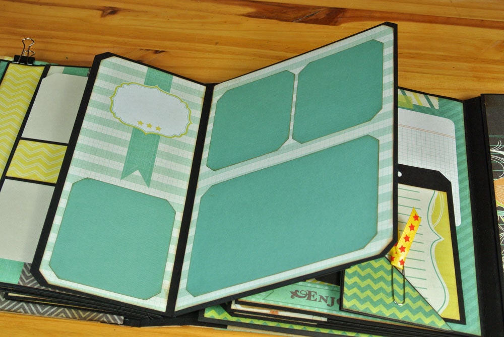 Scrapbook Album for Photos For The Record by scrapologist on Etsy