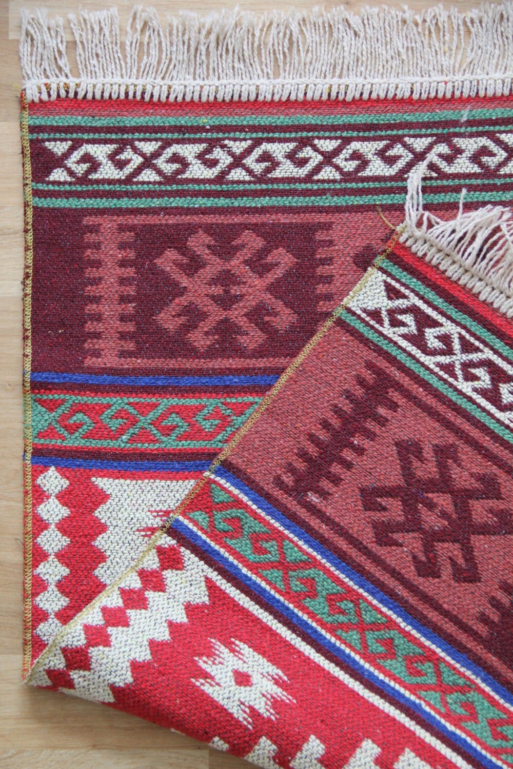 Small Kilim Rug New Reversible Small Turkish Kilim Rug or