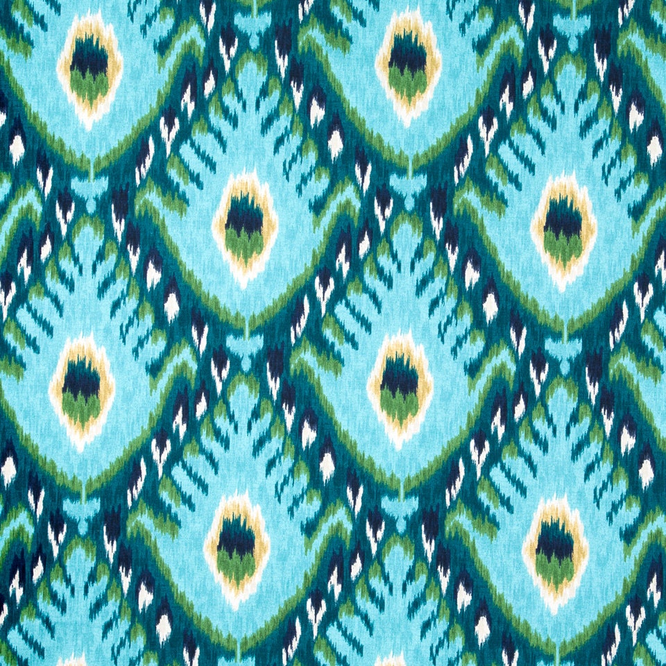 turquoise ikat upholstery fabric large scale ikat curtain turquoise ikat upholstery fabric large scale ikat curtain
