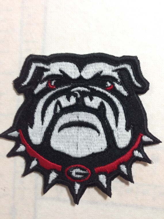 Iron On Patch UGA Bulldog