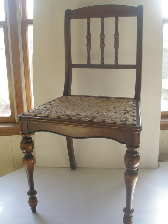 Antique Berkey and Gay Chair by vintagejunkeez on Etsy