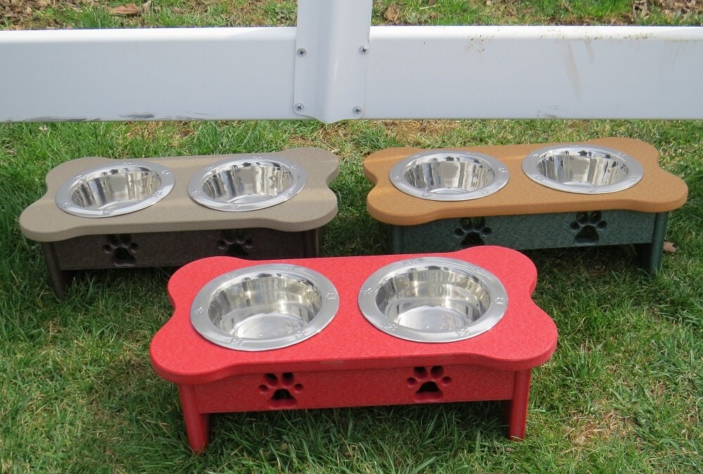 Acrylic dog bowl stand Clearance