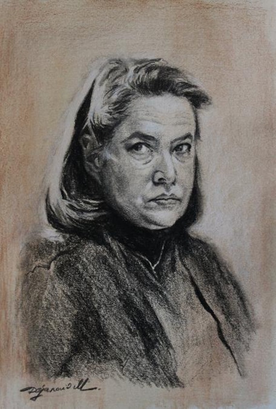 Items similar to Annie Wilkes Misery Original Drawing on Etsy