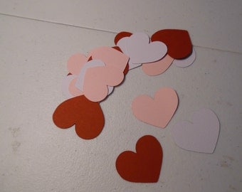 Valentine Confetti- Valentine Party Confetti- Heart Confetti- Wedding Confetti