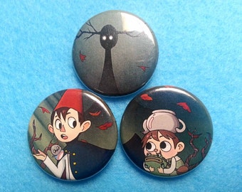 Over the Garden Wall Button Set