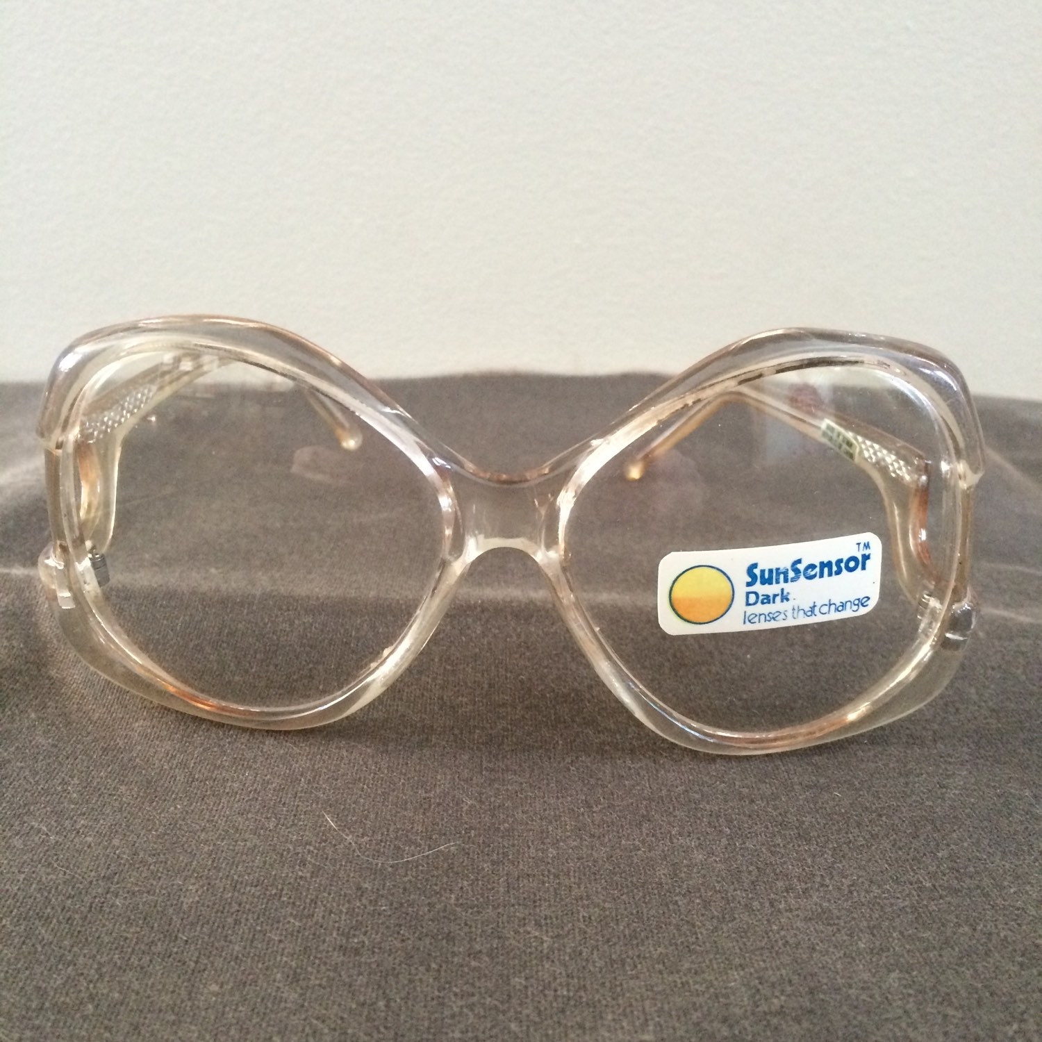 Vintage 1980s sunglasses old lady sunglasses Sunsensor by Callaina