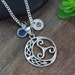 Sterling Silver Celtic Knot Triskele Pendant Necklace - 18 Inch Chain 7 thumbnail image