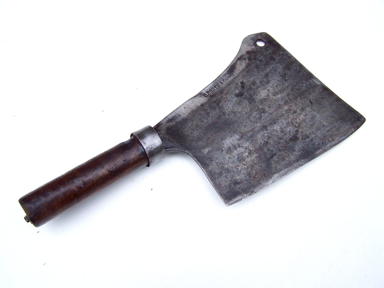 Antique French Butcher Meat Cleaver Early 1900's CORDES