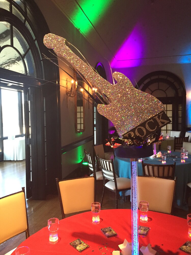 Guitar centerpiece Music centerpiece Guitar by DesignsbyDazey