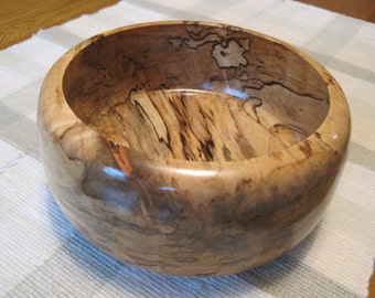 Small Decorative Bowl Spalted Maple